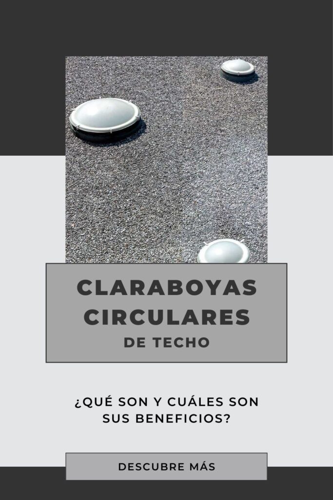 Claraboyas circulares de techo